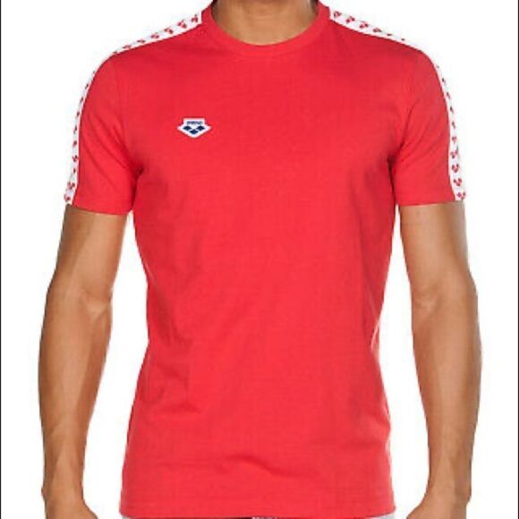Arena Red and White T-Shirt - Picture 2 of 4